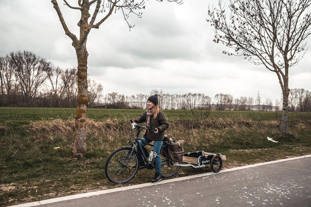 Burley FLATBED Lastenanhänger Mod. 2023 kaufen | Bike-Discount