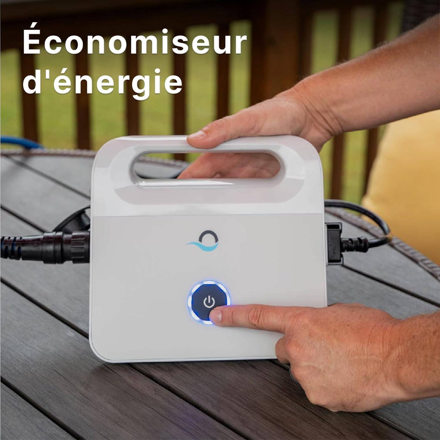 Dolphin E série Robot Nettoyeur électrique avec Fil pour Piscine Hors-Sol Jusqu’à 12 m - Nettoyage Fond et parois - Filtration Ultra Fine