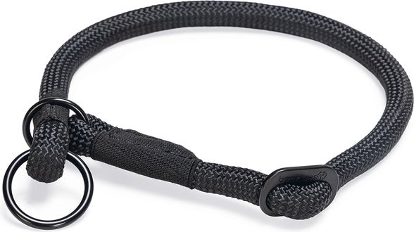 Beeztees hondenhalsband Parinca zwart 50 x 1,2 cm