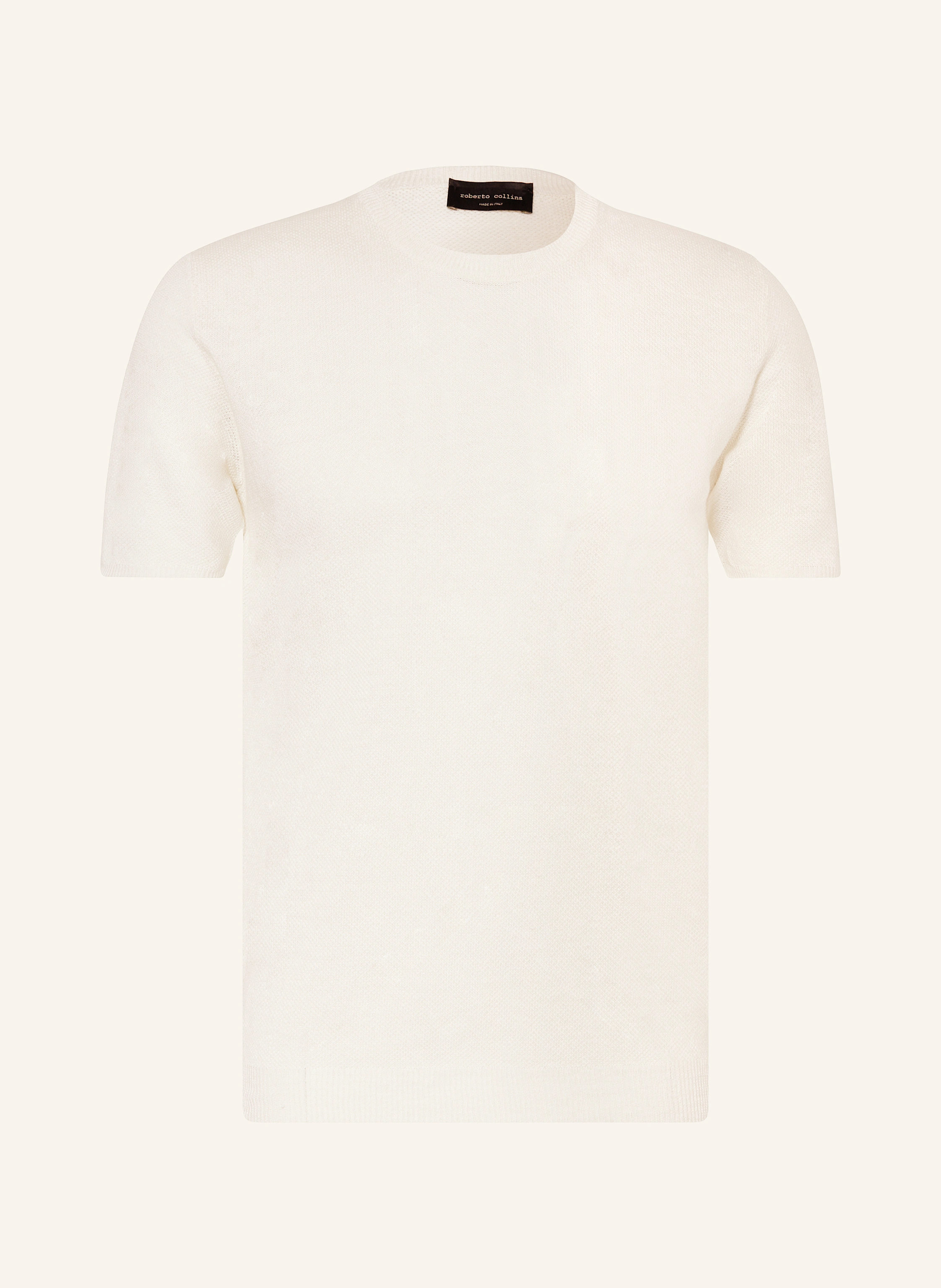 roberto collina Strickshirt aus Leinen