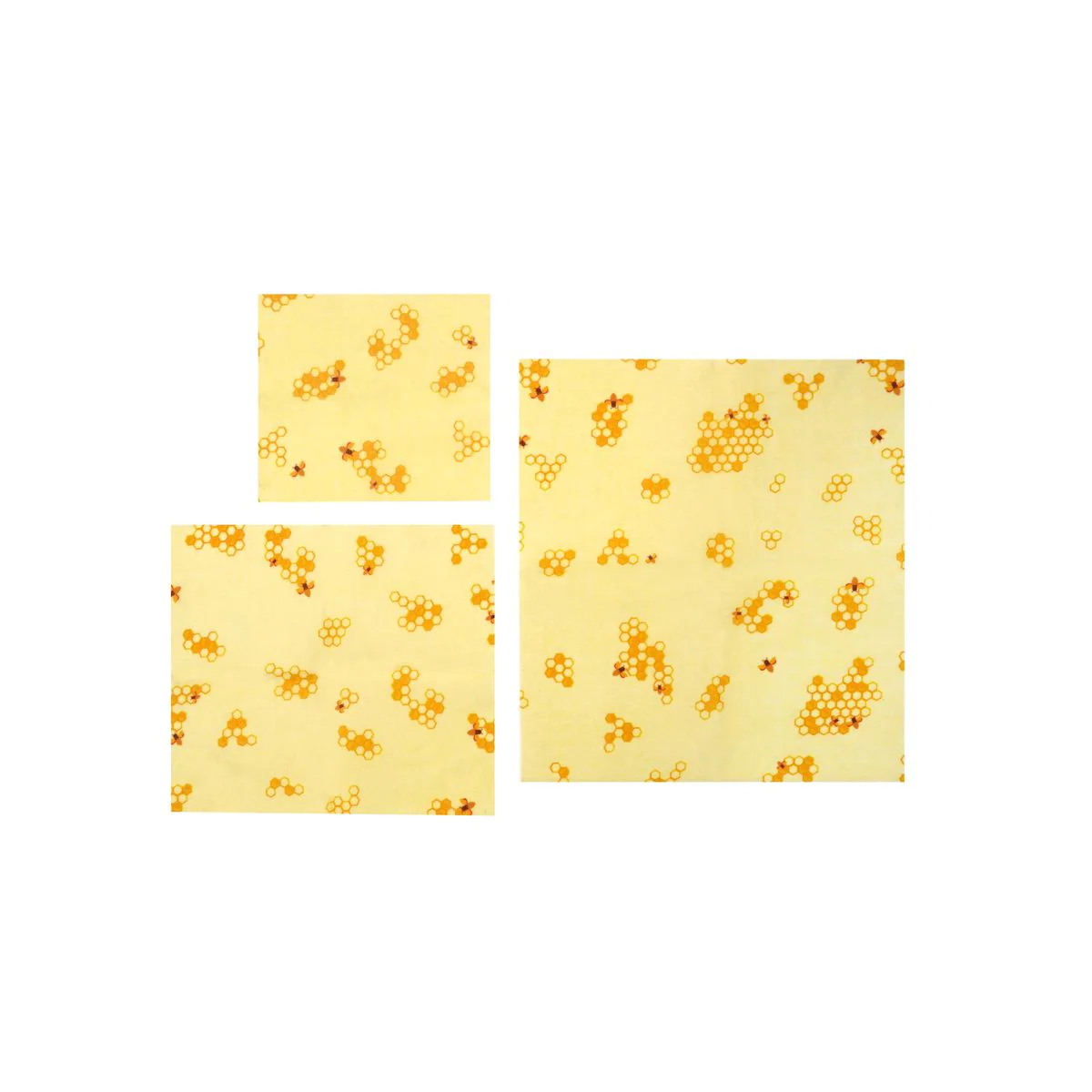 Set de 3 emballages en cire d'abeille Eco Friendly Fackelmann