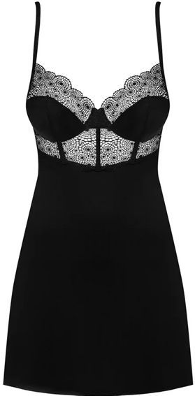 Chemise Sharlotte - Zwart