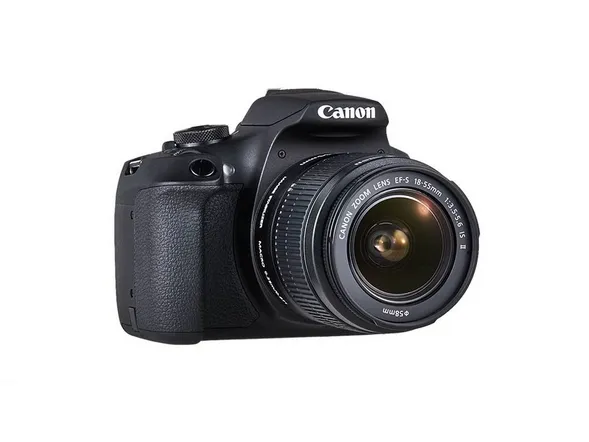 Canon EOS 2000D - Digitalkamera - SLR - 24.1 MP - APS-C - 1080p / 30 fps - 3x optisk zoom EF-S 18-55 mm IS STM og EF 50 mm f/1.8 STM objektiver - Wi-Fi, NFC