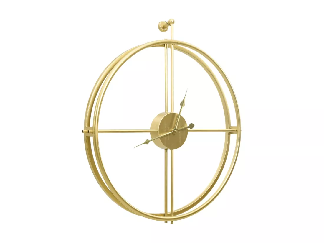 Horloge murale Doré 52 cm Fer