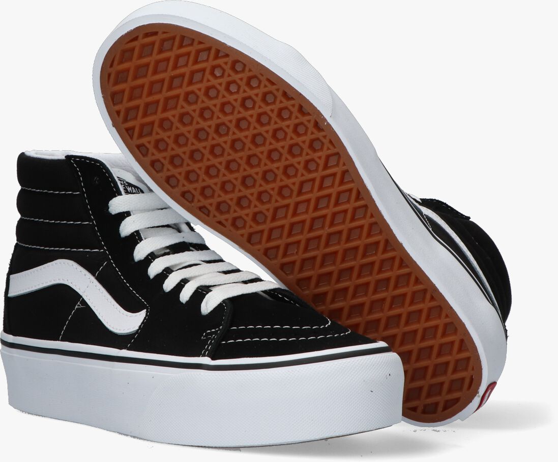 VANS zwarte vans hoge sneaker ua sk8-hi platform 2.0