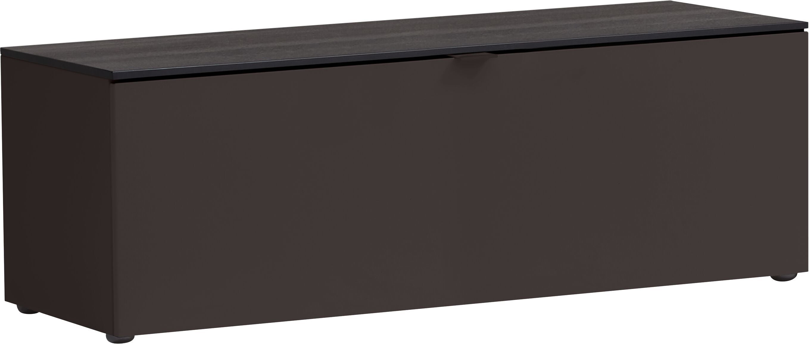 TILL Lowboard - Grau / Braun / B: 112.0 cm x T: 40.0 cm x H: 38.4 cm