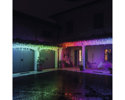 Twinkly LED lichtsnoer Net Generation II 190 LED's veelkleurige lichtkleur incl. WiFi en app-bediening