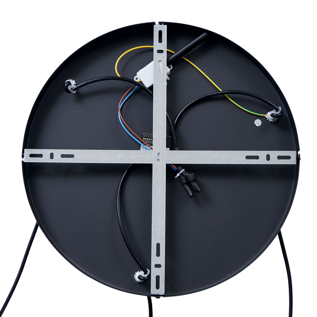 Design hanglamp zwart rond 3-lichts - Indu