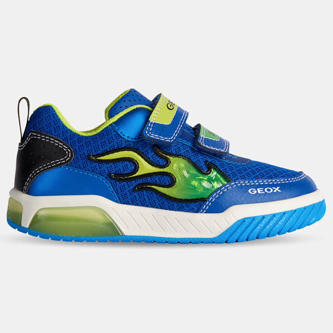 Geox Baskets Inek bleu/vert