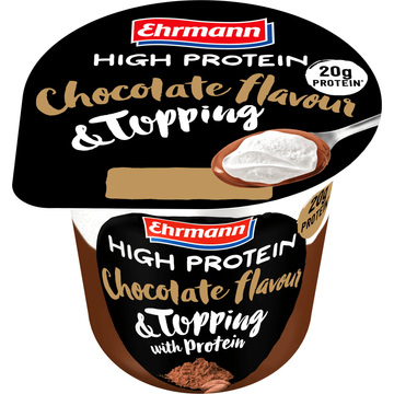 Ehrmann High Protein Chocolate & Topping with Protein 200 g
