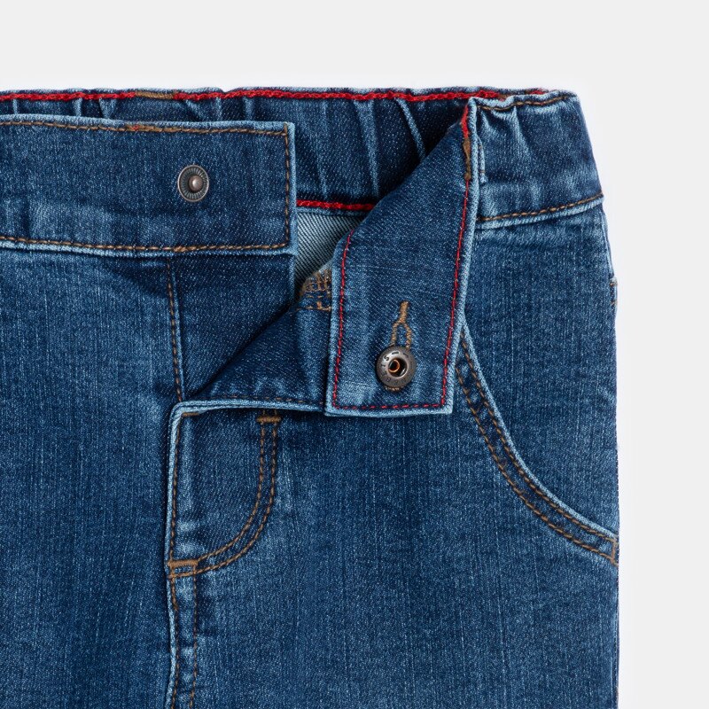 Jean relaxed bébé garçon bleu foncé denim Catimini Bleu