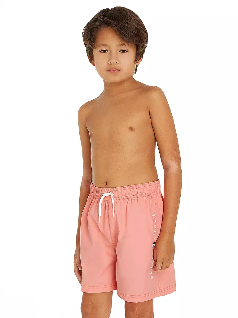 TOMMY HILFIGER Jungen Badeshorts rot