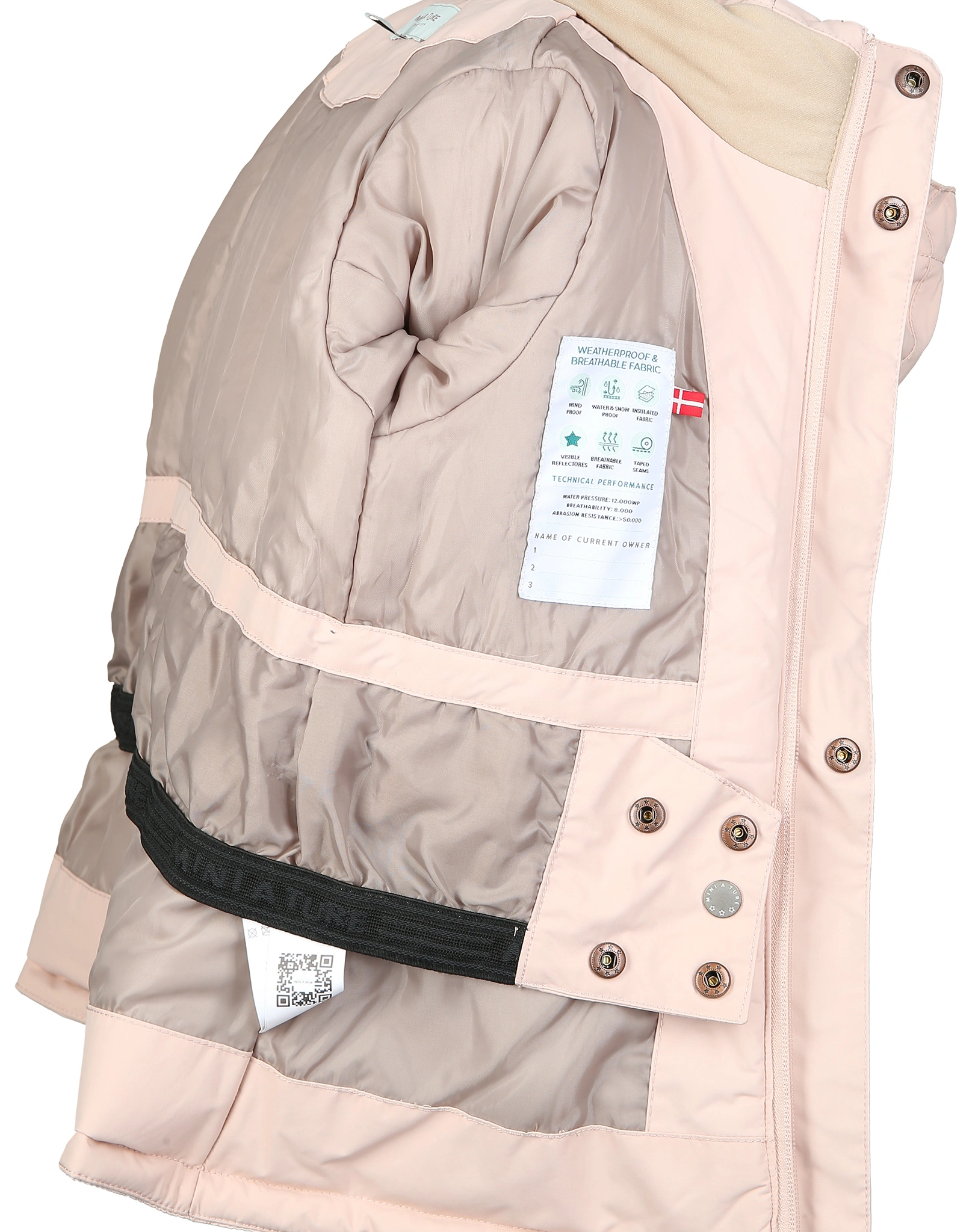 Funktionswinterjacke MATVELAJANNA in rose dust