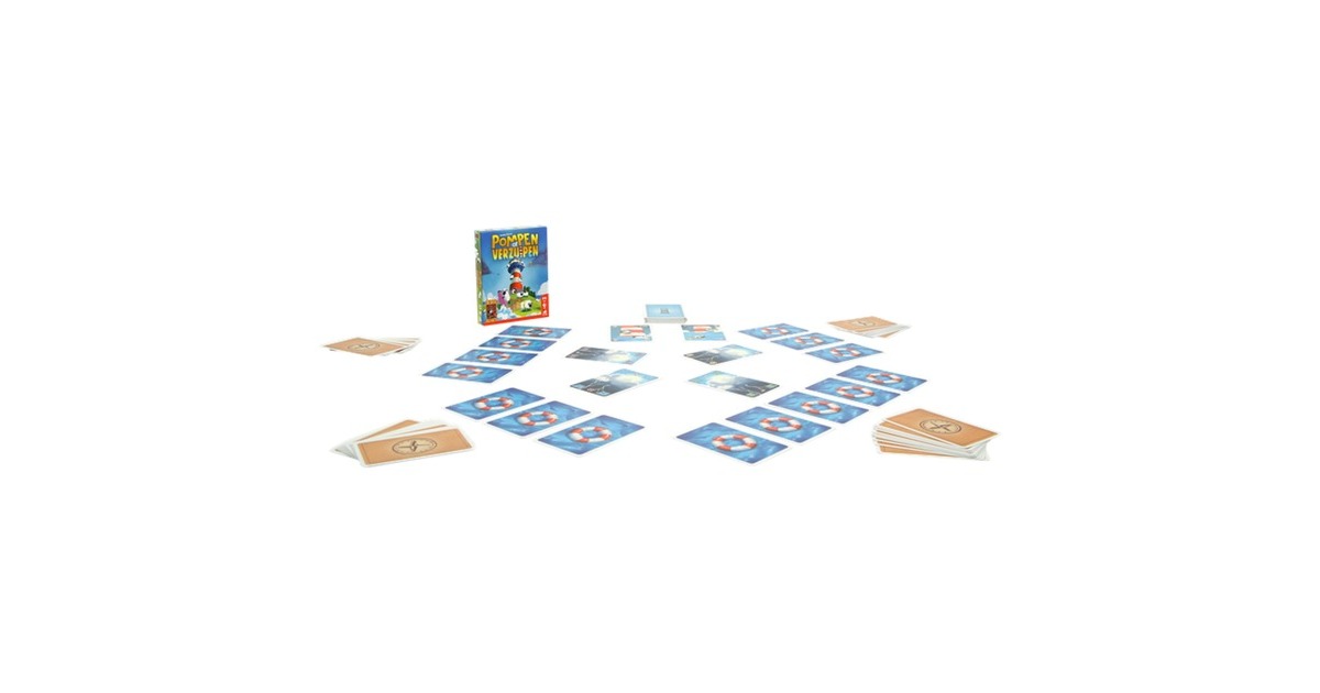 999 GamesPompen of Verzuipen Kaartspel  (Nederlands, 3 - 5 spelers, 30 minuten, Vanaf 10 jaar)