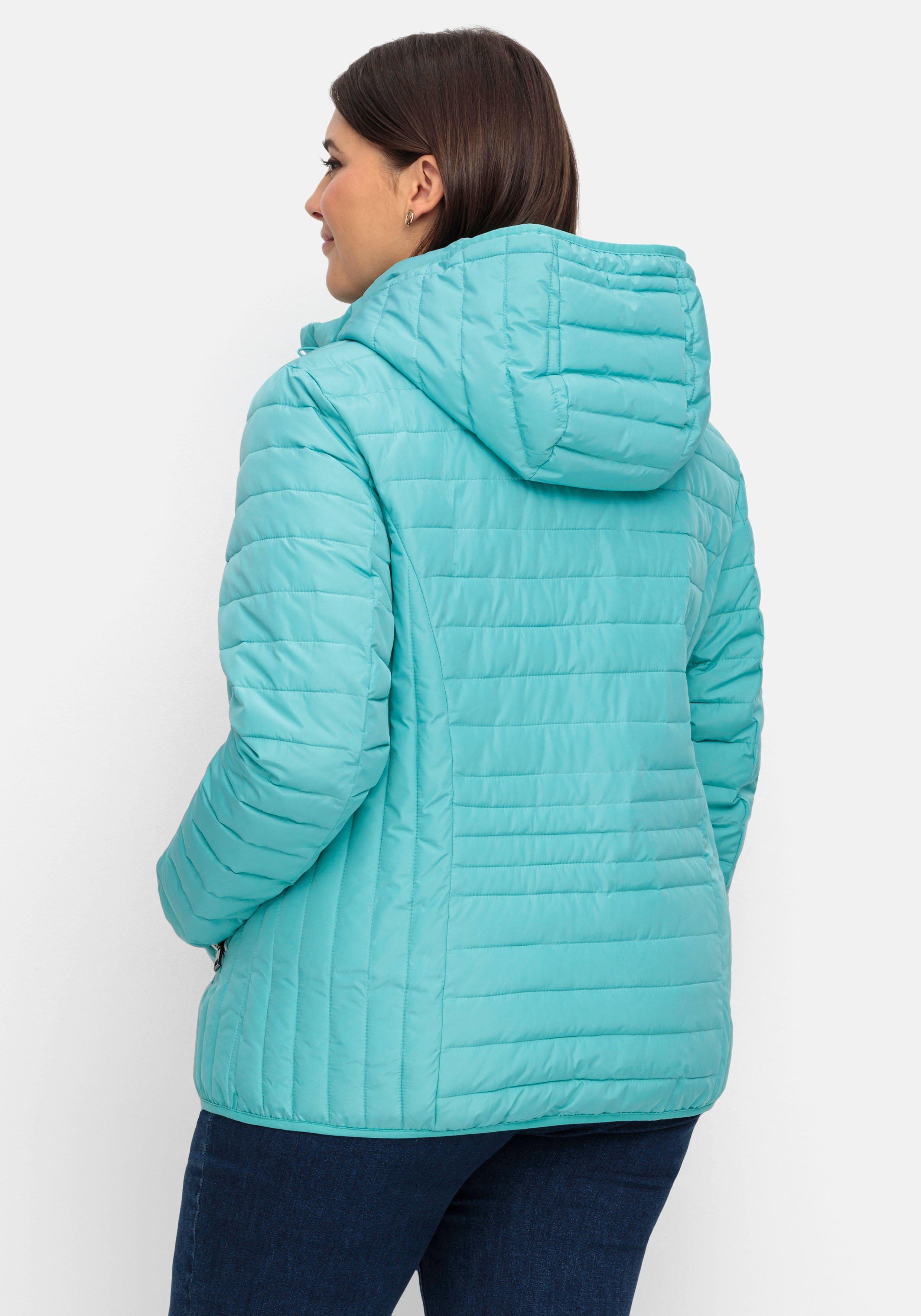 Leichte Steppjacke mit abnehmbarer Kapuze