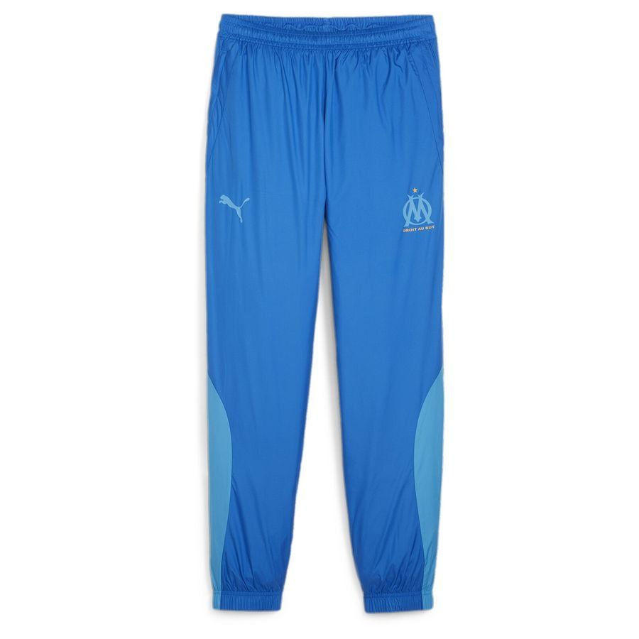 Marseille Bas de Survêtement Avant-Match Woven - Bleu/Bleu