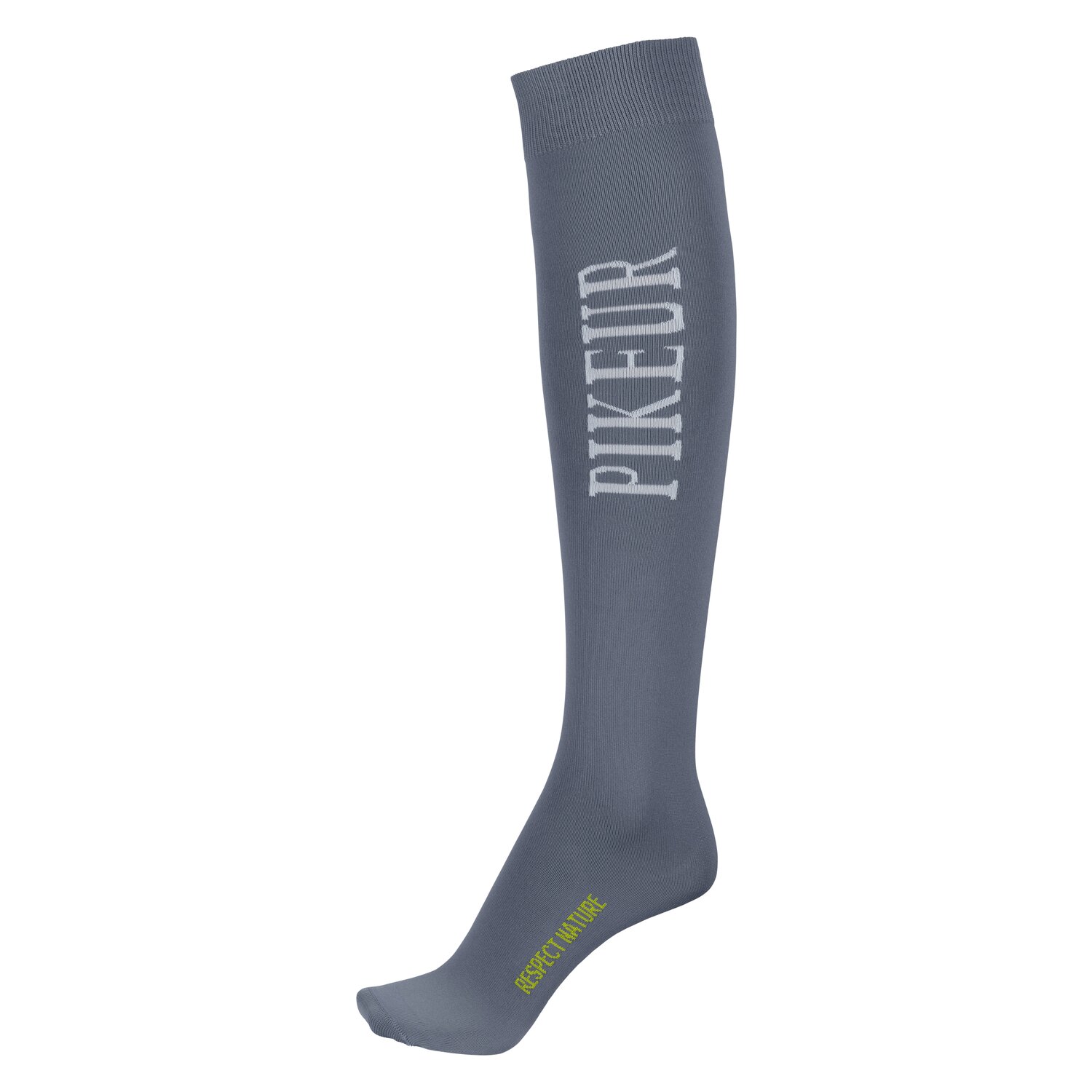 PIKEUR Tube Kniestrümpfe Respect Nature - blueberry/grey
