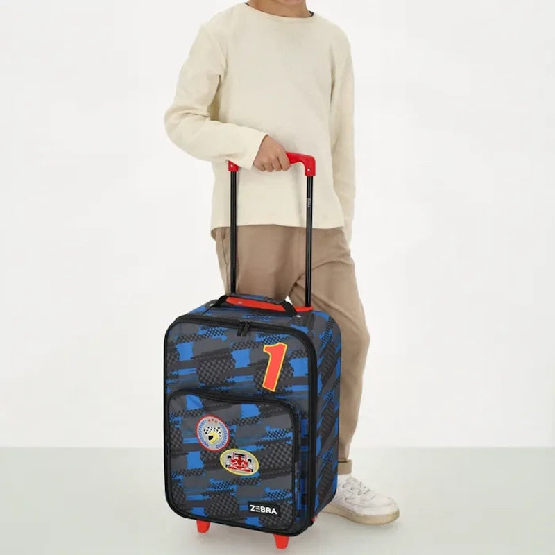 Zebra Trend Avonturier Kinderkoffer Formule 1