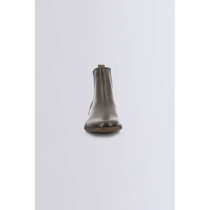KICK TIPIST MARRON FONCE BOOTS Cuir Femme