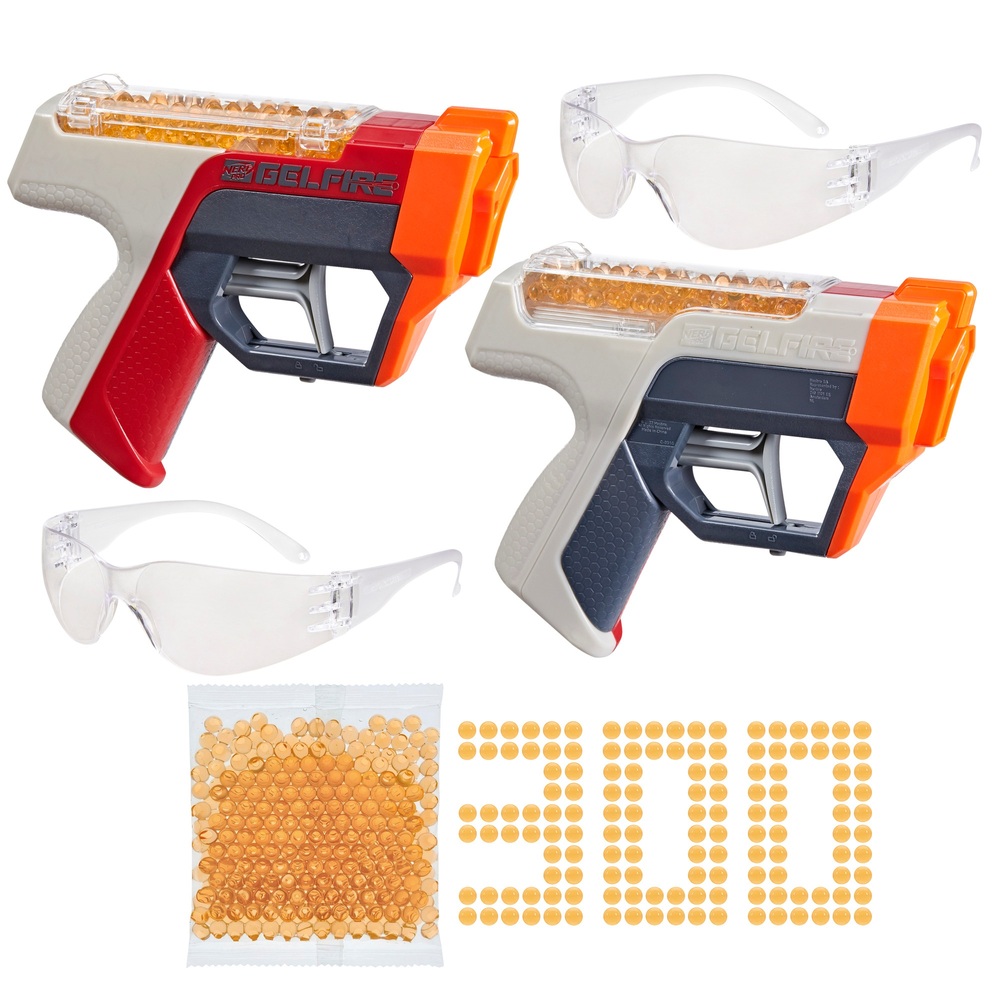 NERF Pro Gelfire Dual Wield Blaster 2er-Pack