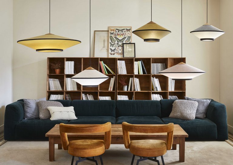 Forestier Cymbal hanglamp Ø50 small evergreen