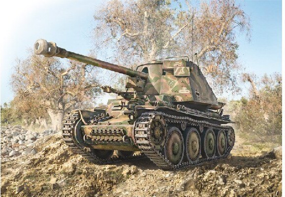 Italeri - Marder III Tank Byggesæt - 1:35 - 6566