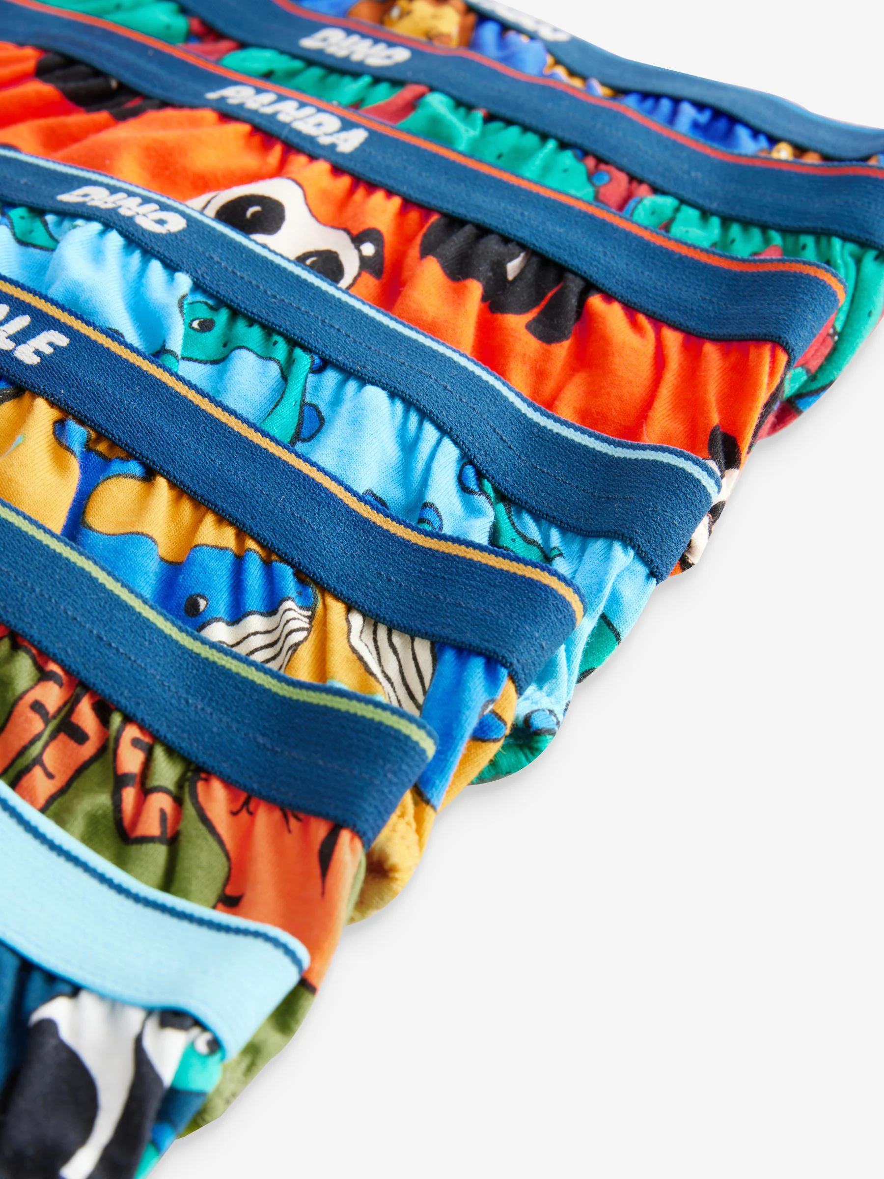 Fleurig met dieren - Set van 7 katoenen slips (1,5-10jr)