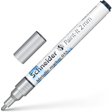 Schneider Paint-It 011 2 mm Metallicmarker - silver metallic - 2 mm