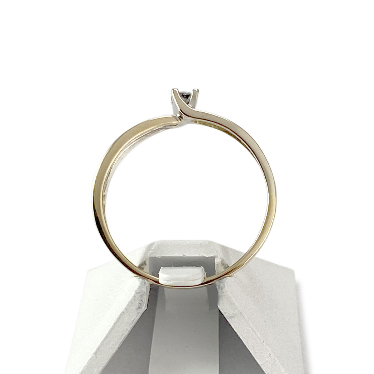 Bague d'occasion 2 ors 750 diamant