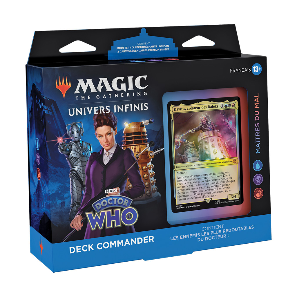 Magic The Gathering : Doctor Who - Deck Commander Maïtres du Mal