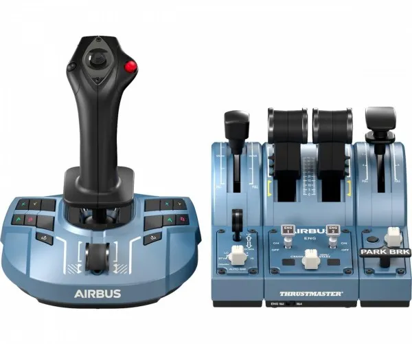 ThrustMaster TCA Captain Pack X Airbus Edition - Joystick og speeder - kablet - for PC, Microsoft Xbox Series S, Microsoft Xbox Series X