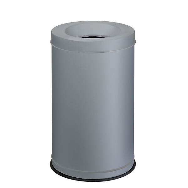Corbeille anti-feu grise 120 litres