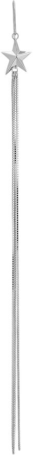 Jane Kønig Night Star Chain Earring S�lv