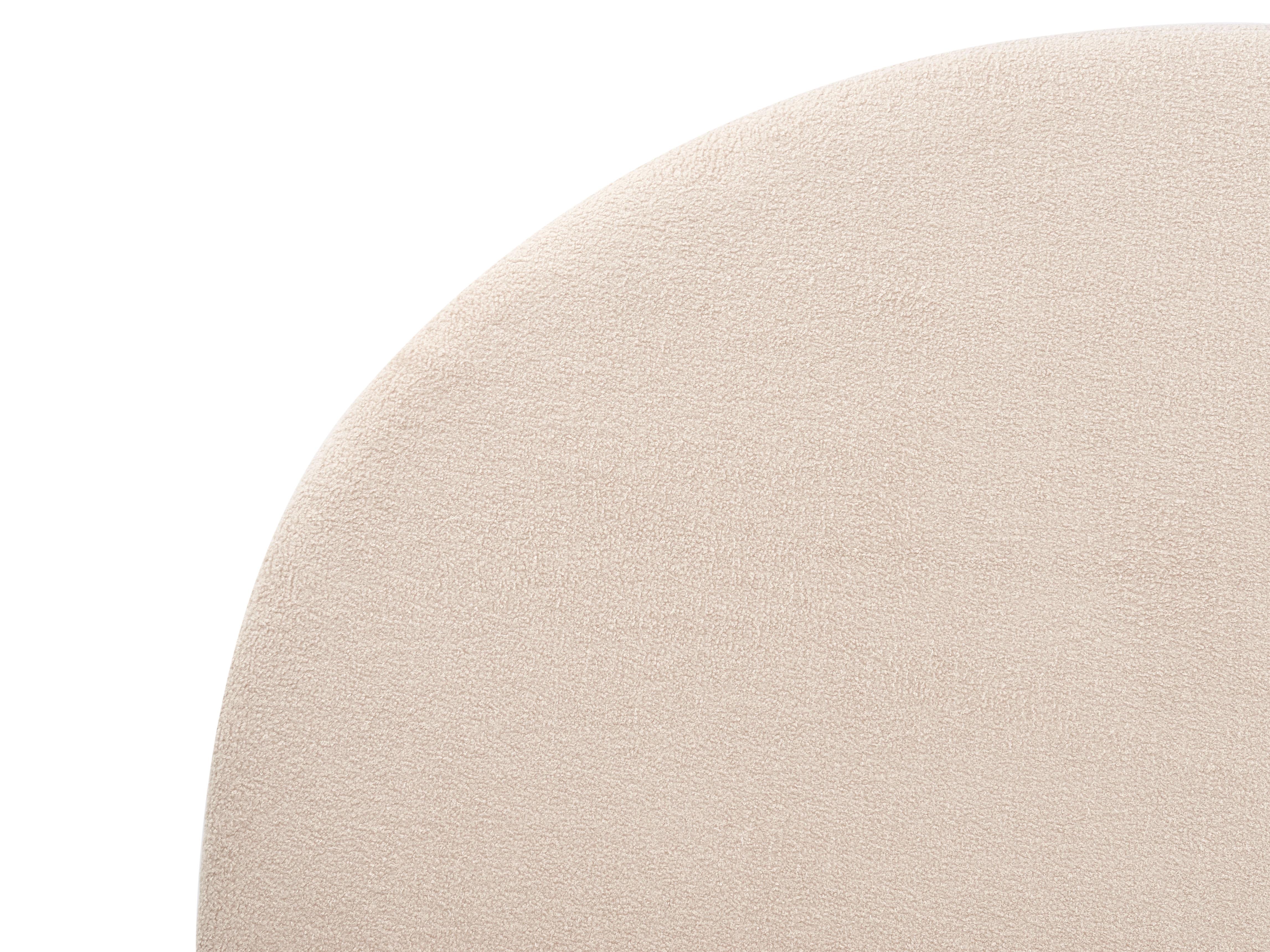 Bed Bouclé MILLAY 180 x 200 cm Beige