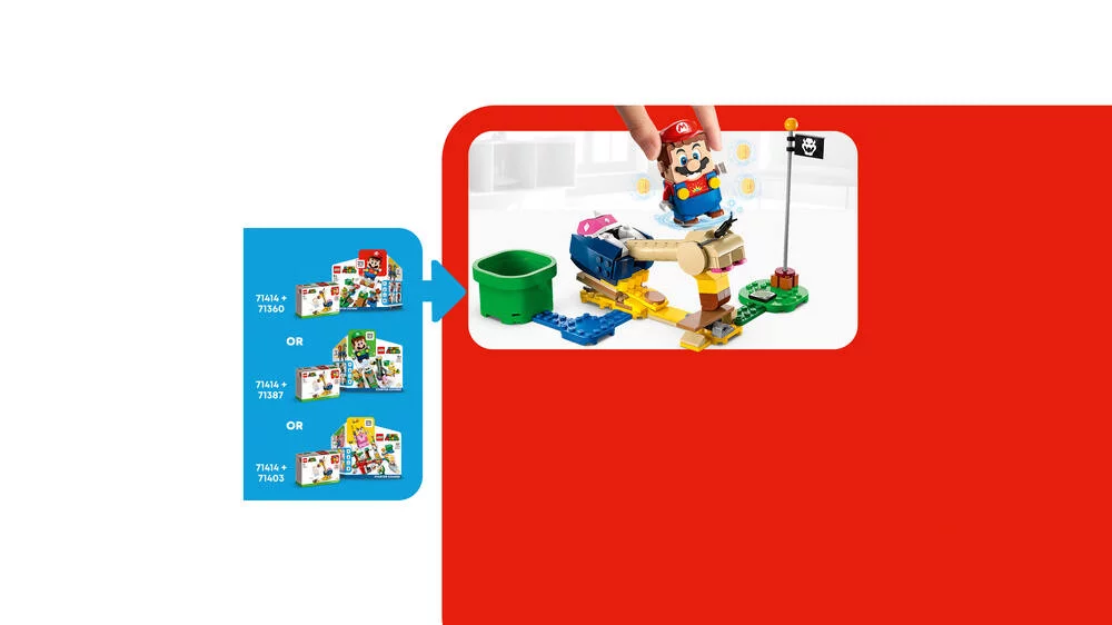 LEGO®SUPER MARIO 71414 - EXTENSION LE CASSE-TETE DE PICO CONDOR