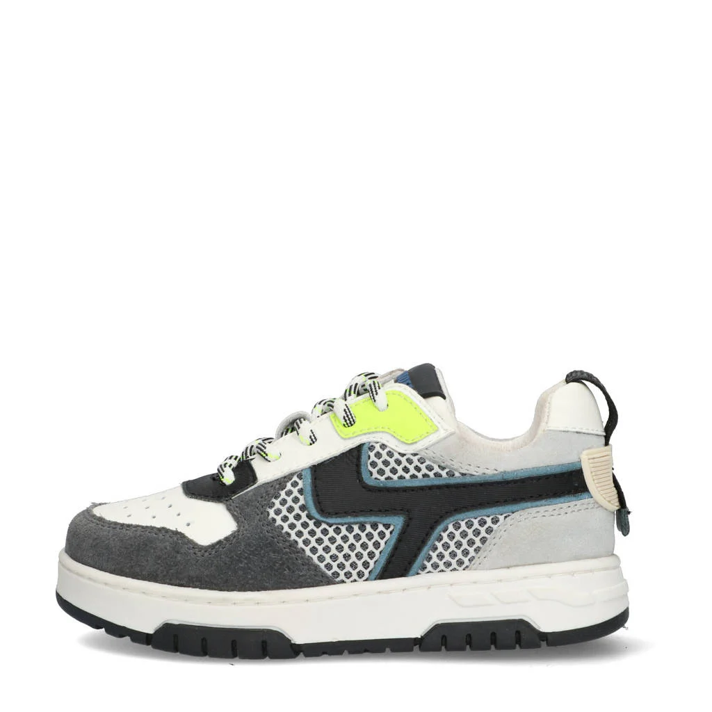 Braqeez Cole Chicagoleren sneakers antraciet