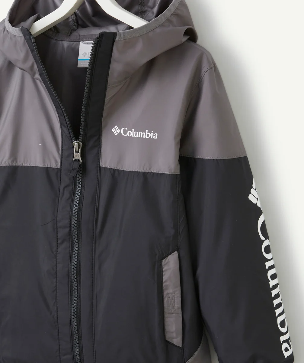 COLUMBIACOUPE-VENT FLASH CHALLENGER GRIS ET NOIR