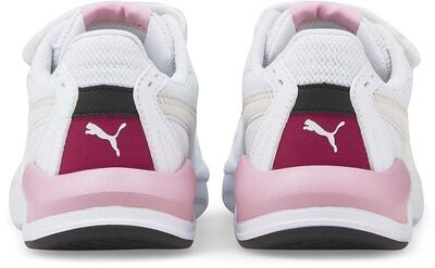 Puma X-Ray Speed Lite AC PS Sneaker, Puma White/Nimbus Cloud/Festival Fuchsia/Prism Pink