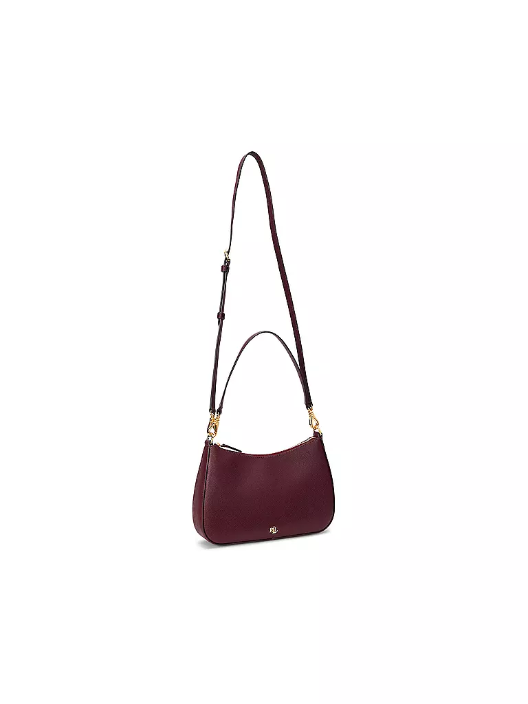 LAUREN RALPH LAUREN Ledertasche - Henkeltasche DANNI 26 Medium rot
