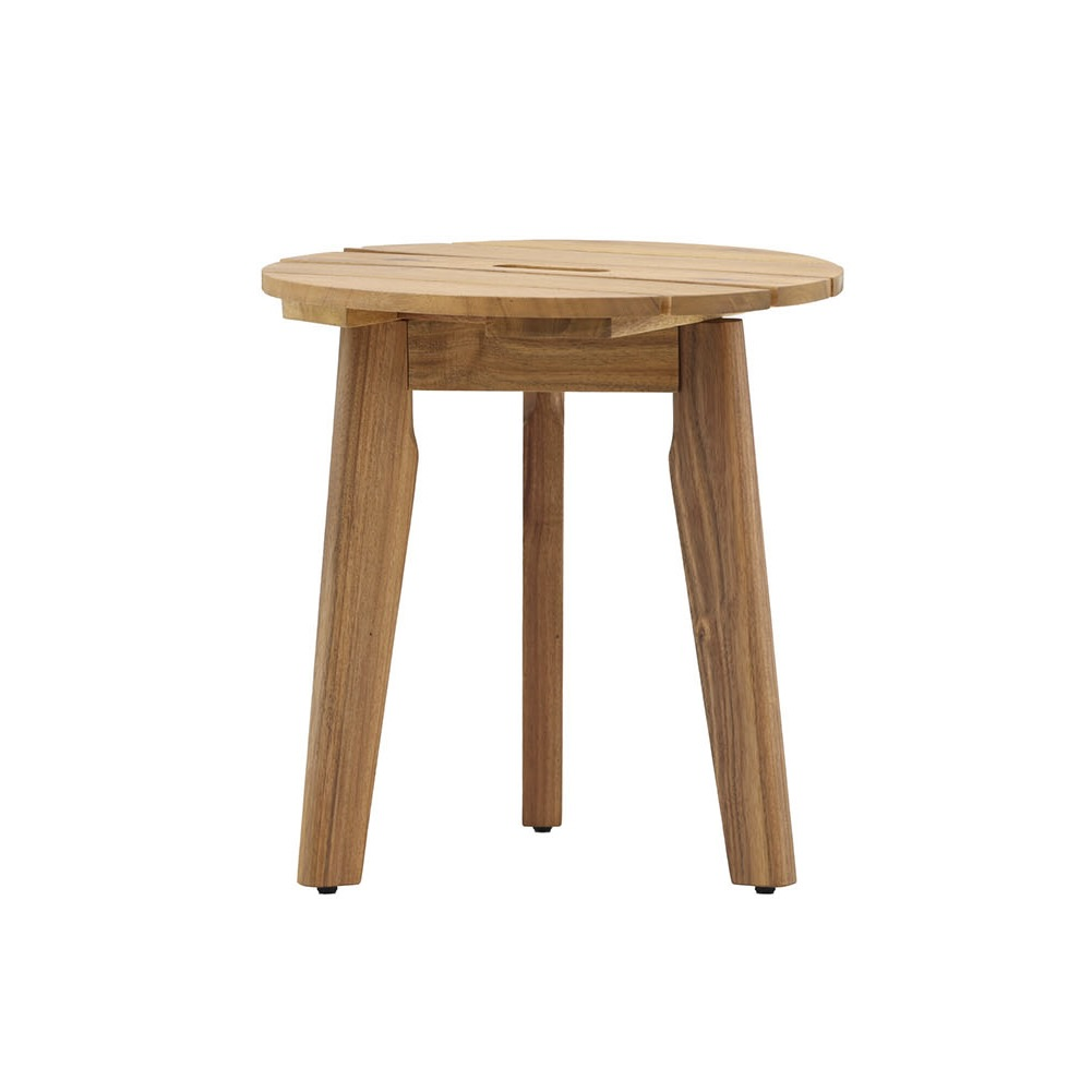 Bijzettafel Salsa Ø40 cm naturel hout