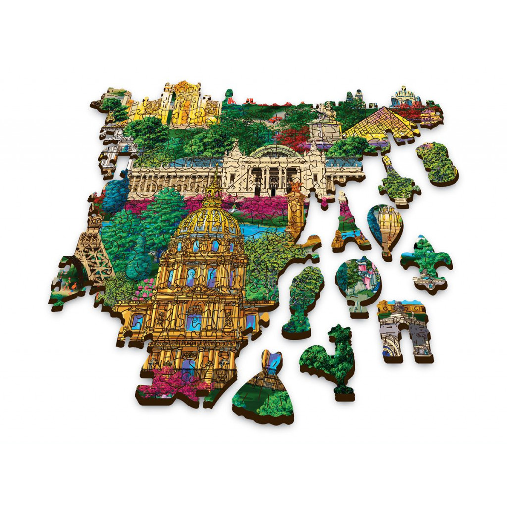 Puzzle en bois - France - 1000 pièces
