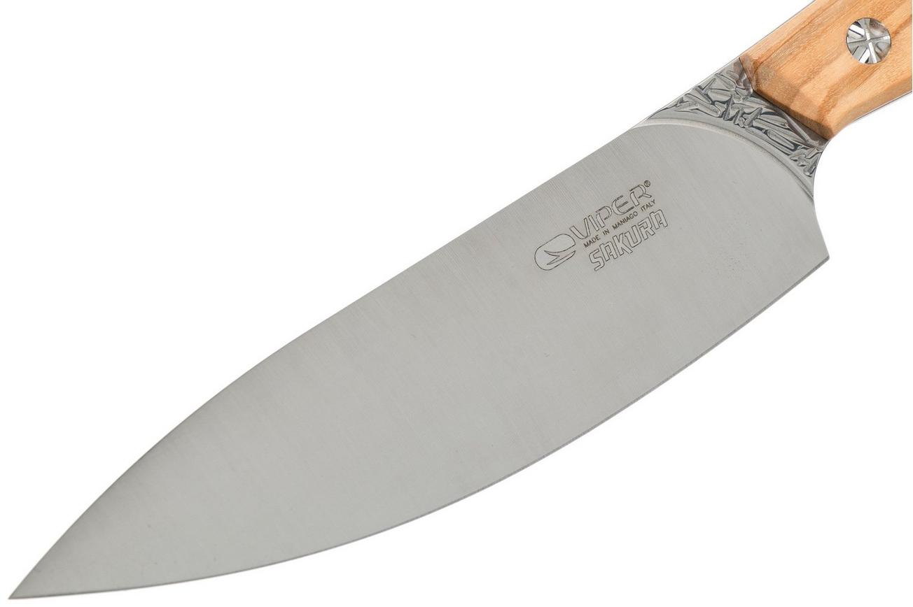 Viper Sakura vleesmes 14cm olijvenhout, VT7510UL