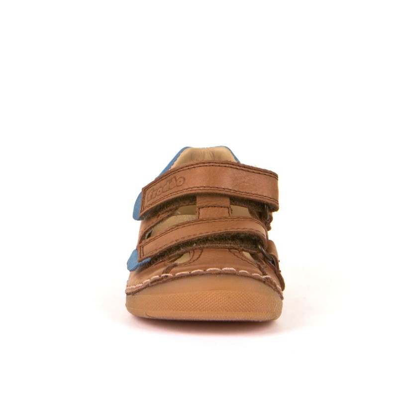 Froddo Froddo Amplio Paix sandales deux scratchs marron-denim