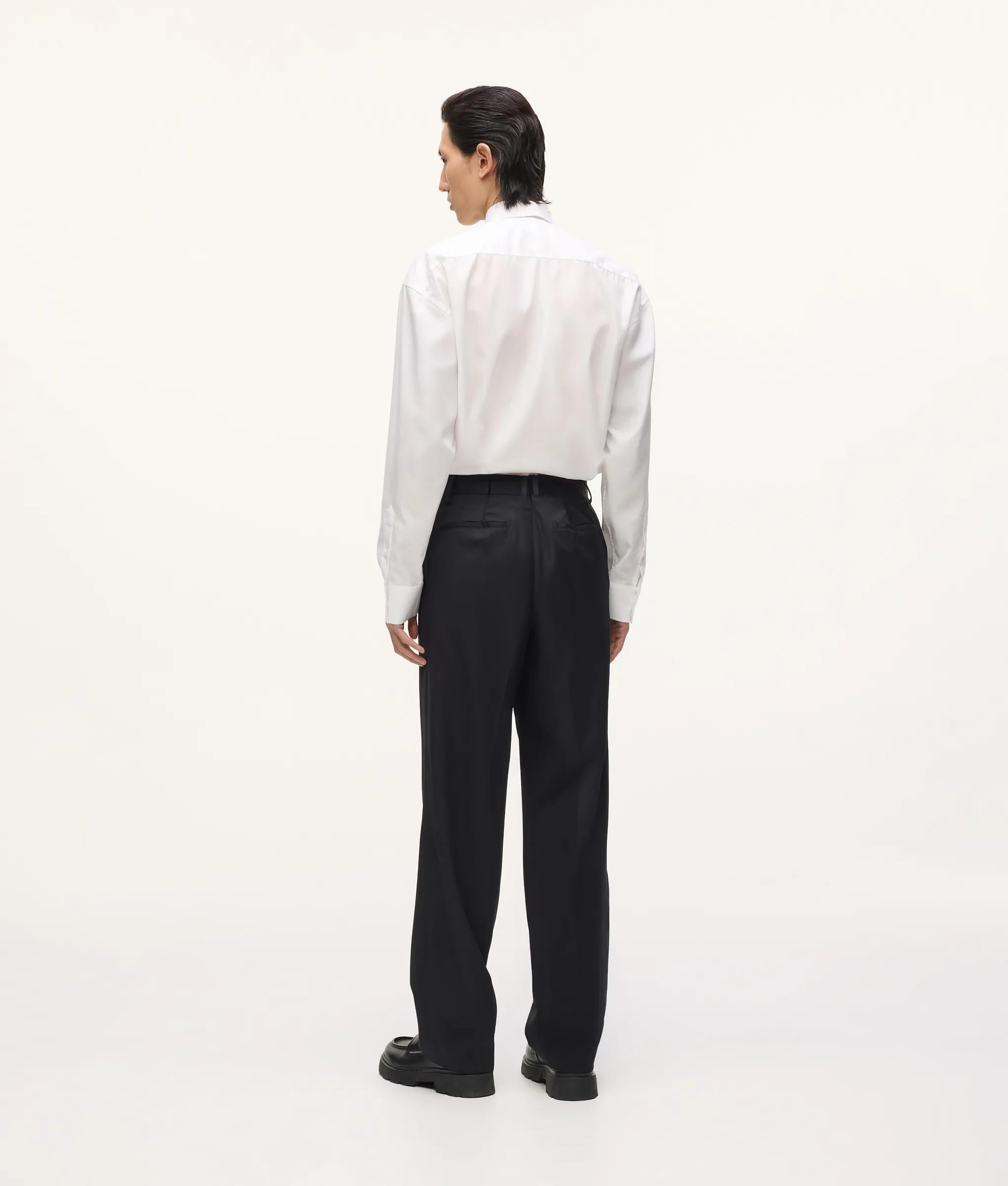 KL Studio broek met dubbele vouw