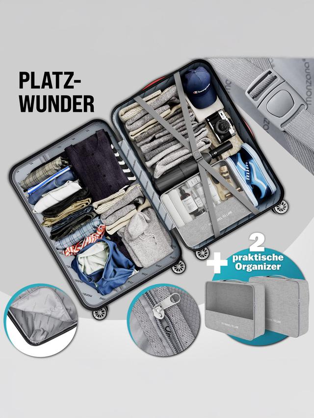 Komfortables reisen mit 3-teiligem Kofferset