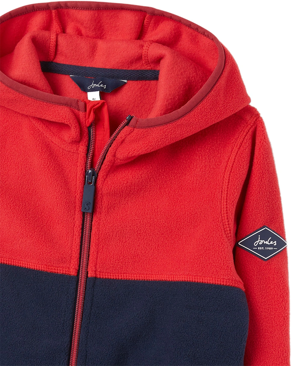 Fleece-Jacke ELMER POLAR in rot