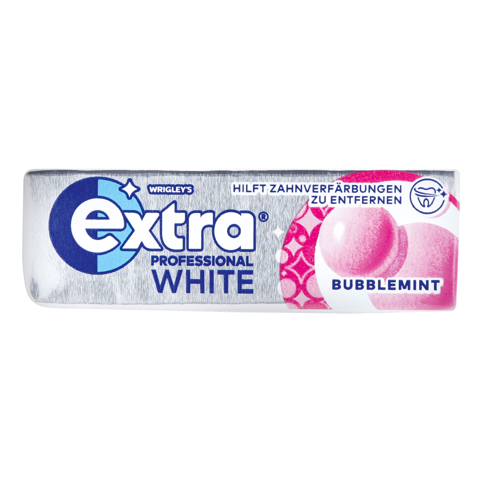 Wrigley's Extra White Bubblemint zuckerfrei 10 Stück, 30er Pack