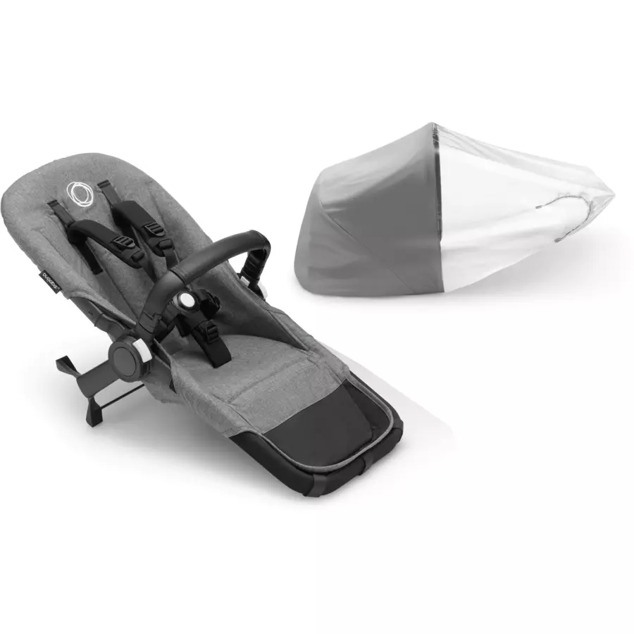 bugaboo Erweiterungsset Donkey 5 Duo BlackGrey Melange