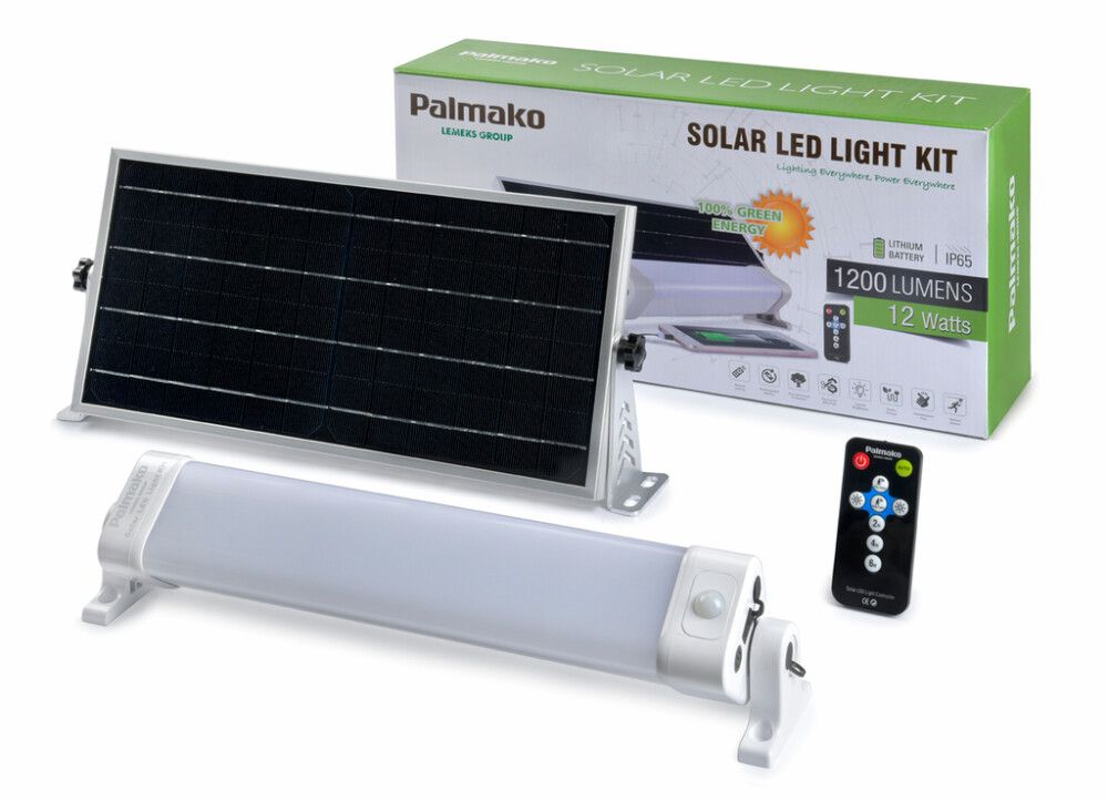 LED LYSARMATUR E-360 SOLCELLEDREVET