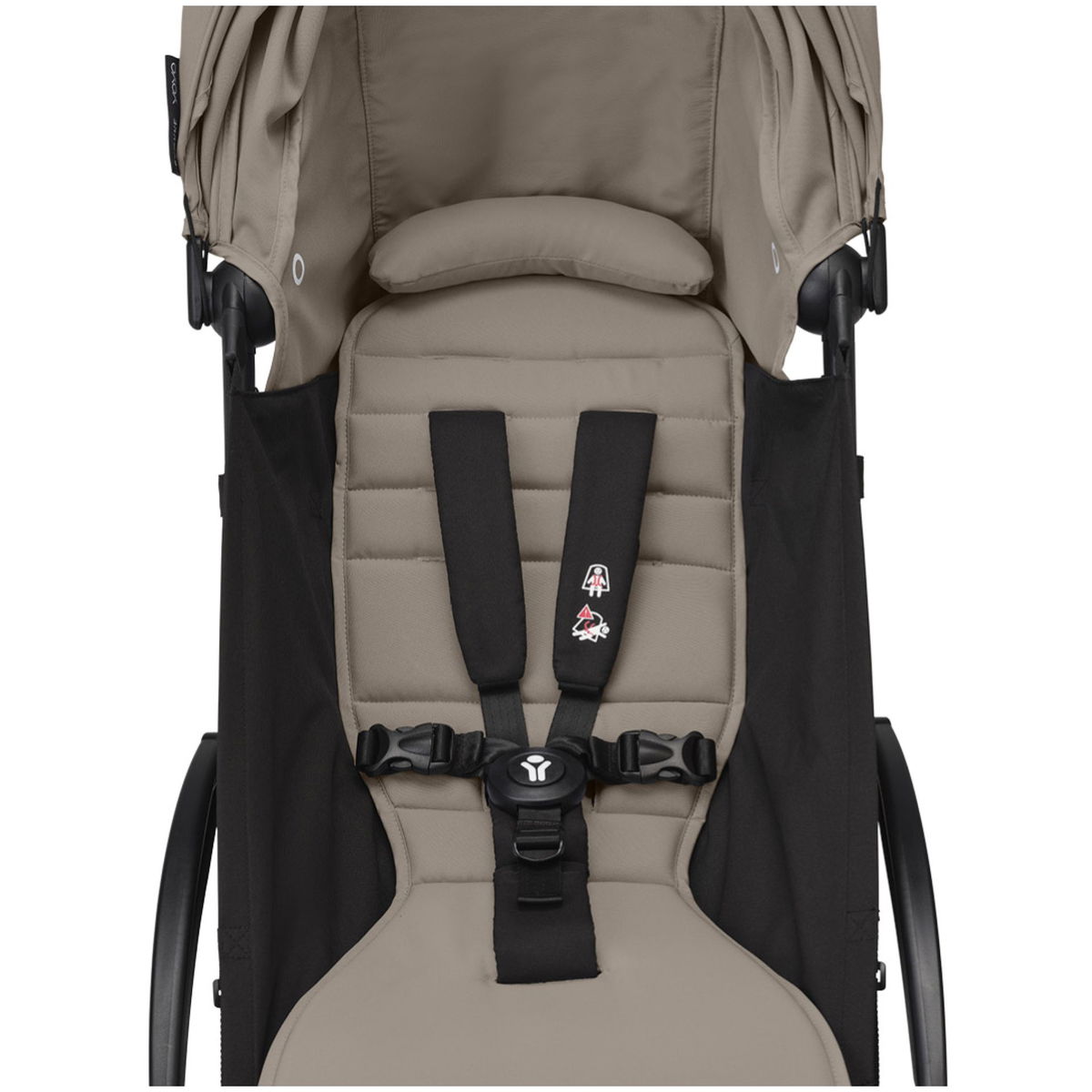 STOKKESTOKKE   YOYO³ 6+ black taupe